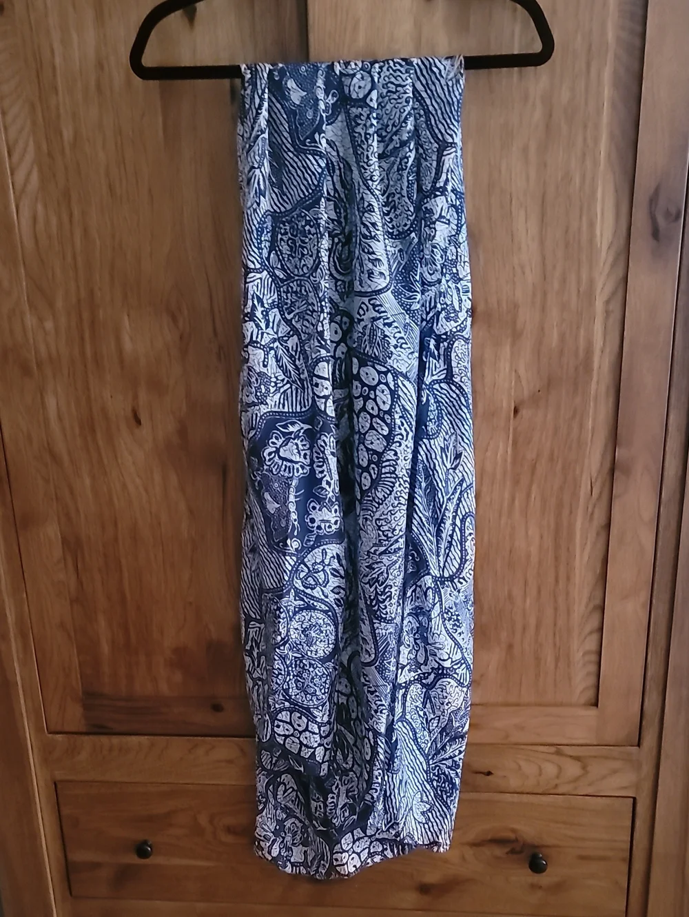 100% Silk Lightweight Oversized Scarf